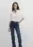 Resim Beyaz Keten Gömlek