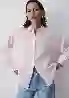 Resim Pembe Keten Gömlek