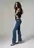 Resim Sydney Gold Premium Vintage Koyu Mavi Jean Pantolon